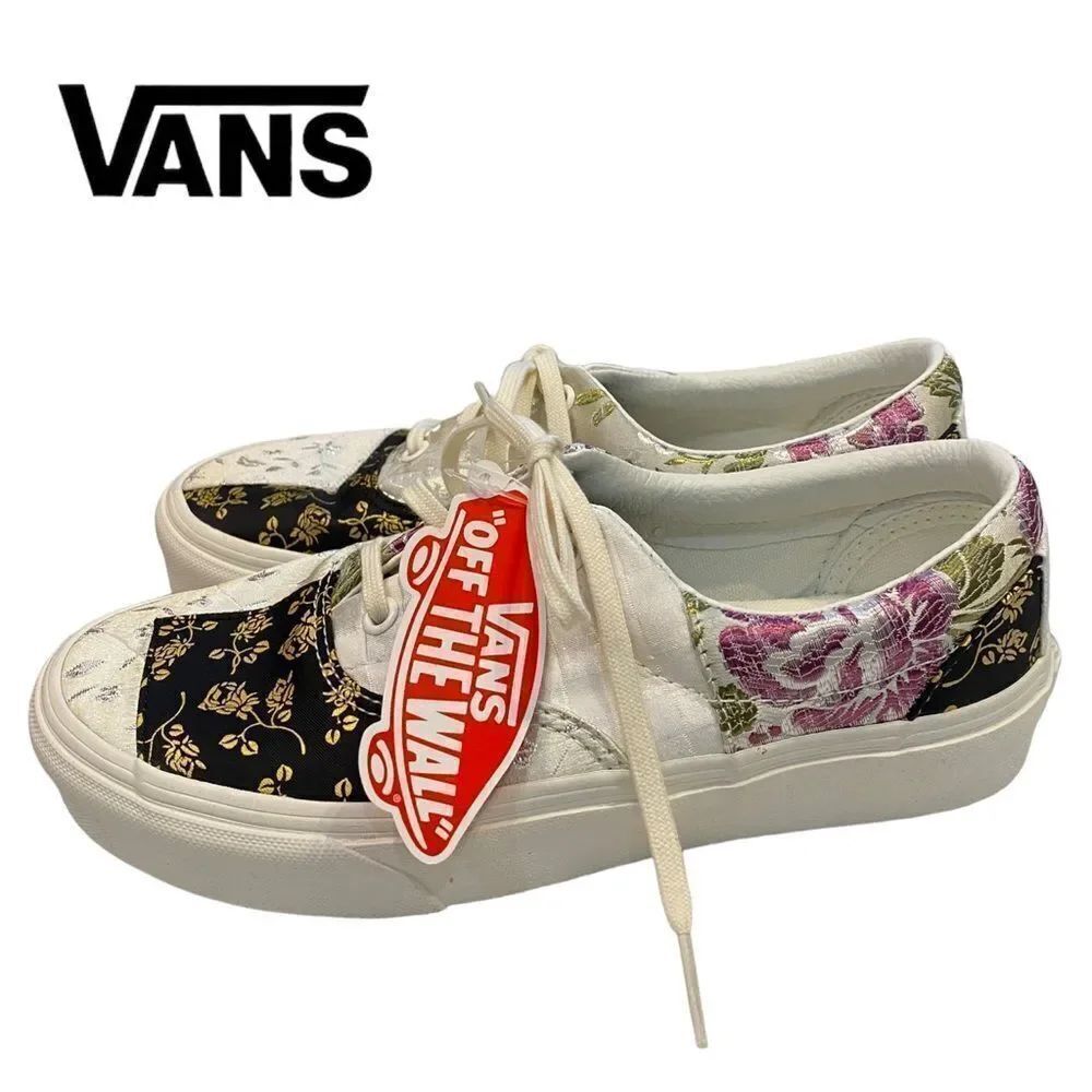 NEW Vans Women's Era Brocade Patchwork Sneakers 6.5